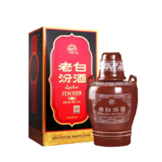 京东百亿补贴：汾酒 老白汾10 清香型白酒 53度 475ml *6 整箱装 中秋送礼