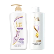 舒蕾蚕丝柔顺顺滑洗发水露600ml+润发乳护发素发膜500ml洗护套装
