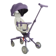 PLUS:宝宝好 手推车 溜娃神器 双向可折叠  V7 紫薯芋泥