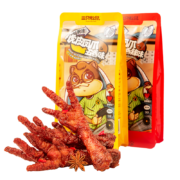 plus会员：三只松鼠香辣味虎皮凤爪 200g/袋*5件