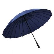 24骨长柄超大商务直杆雨伞双人广告伞成人大号抗风暴雨高尔夫伞