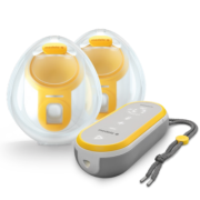 美德乐（Medela）享韵免手扶吸奶器 电动双边吸乳器 可穿戴便携式自动双边一体式 享韵免手扶款