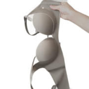 Glambody MAGIC NATURAL LINE提拉女神聚拢内衣女小胸显大收副乳防下垂薄款文胸内裤套装682312 咖色-套装 32/70A