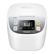 松下（Panasonic）电饭煲4L 家用大容量电饭锅 备长炭厚锅 智能米量判定 冷饭加热 可预约 SR-DC186-N