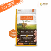 INSTINCT【防伪认证】天然百利猫粮进口鸡肉配方高蛋白冻干成猫幼猫粮 经典无谷 鸡肉全猫粮 5磅