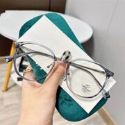 Erilles 167超薄非球面镜片+ 新款TR90圆框近视眼镜