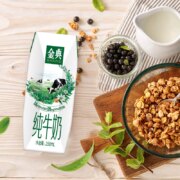 伊利 金典纯牛奶 250ml*24盒