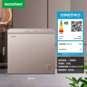 20点、plus会员：Ronshen 容声 鲜净系列 BD/BC-205ZMSM 冰柜 205L 钛空金