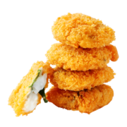 山孚 紫苏鳕鱼饼264g 12枚/袋 冷冻去刺鱼排 方便菜 半成品菜 日式煎炸小食 国产海鲜水产