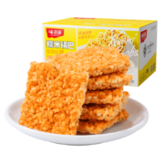概率券、plus会员：weiziyuan 味滋源 糯米锅巴 蟹黄味 500g