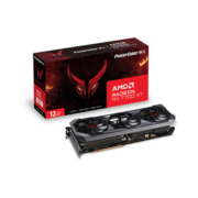 撼讯 (PowerColor) AMD RADEON RX6750XT 7700XT 红魔12G显卡 【RX7700XT 红魔】