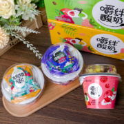 超级补贴：嚼绊 常温酸奶 水果杯 6杯*1箱