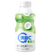 蒙牛（MENGNIU）优益C 青椰风味330g*2瓶+赠同款2瓶