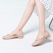 ST&SAT 星期六 女士低跟单鞋 SS11111276 杏色 35