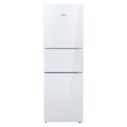 西门子（SIEMENS）274升大容量家用三门冰箱 混冷无霜 零度保鲜 独立三循环 玻璃面板 KG28US221C