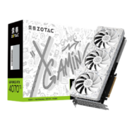 京东百亿补贴：ZOTAC 索泰 GeForce RTX4070Ti X-GAMING OC 12GB 欧泊白 独立显卡
