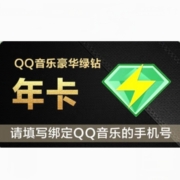 Tencent 腾讯 QQ音乐 豪华绿钻会员 含付费音乐包 年卡