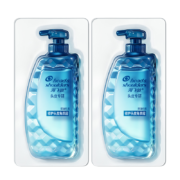 京东微信小程序、plus会员：Head & Shoulders 海飞丝 洗发水头皮专研去屑控油9g*2