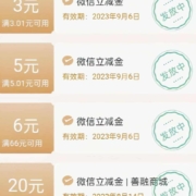 微信X中国建设银行  0.99元起购36元省钱卡 wzl