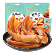 PLUS会员：比比赞 泡鸭爪 清香味 120g