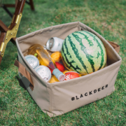 黑鹿BLACKDEER户外露营水桶洗脸菜泡脚桶折叠野餐大容量水盆