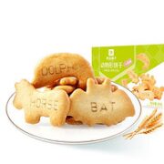 BESTORE 良品铺子 动物饼干 牛奶味 60g