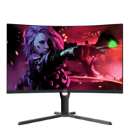 AOC 27英寸 1000R 2K高清 170Hz 快速液晶1ms HDR400 广色域 窄边框 旋转升降 曲面电竞电脑显示器 CQ27G3SE