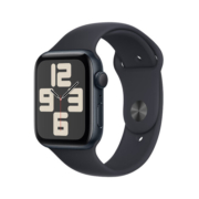 Apple Watch SE 2023款智能手表GPS款44毫米午夜色铝金属表壳午夜色运动型表带M/L 健康电话手表MRE93CH/A2199元 (月销1000+)