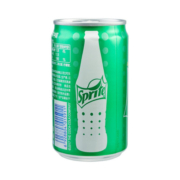 可口可乐（Coca-Cola）柠檬味汽水碳酸饮料 整箱装迷你摩登罐小雪碧 可口可乐出品 200ml*12罐