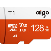 再降价、需抢券、京喜小程序：aigo 爱国者 T1 Micro-SD存储卡 128GB（UHS-I、V30、U3、A1）
