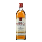 麦高瑞（Macaulay）威士忌 英国原瓶进口洋酒烈酒基酒  麦高瑞威士忌700ml