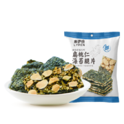 PLUS会员：来伊份 扁桃仁海苔脆片 35g