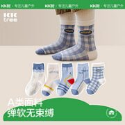 kocotree kk树 限颜色  KK树儿童袜子秋冬棉袜2023年新款卡通中筒袜