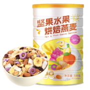 PLUS会员：YUZIFANG 雨子坊 坚果水果烘焙即食酸奶燕麦片 500g/罐