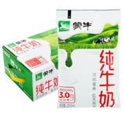 plus会员:蒙牛 纯牛奶 200ml*16袋