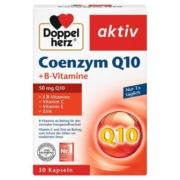 德国双心辅酶q10胶囊ql0心脏中老年成人coq10心脑血管30粒