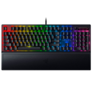 雷蛇（Razer） 黑寡妇蜘蛛V3幻彩机械键盘有线键盘游戏键盘104键腕托 V3 104键 黄轴（带腕托）