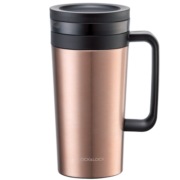 乐扣乐扣泡茶桌面商务保温杯滴漏式咖啡杯 LHC4197GOD-580ML