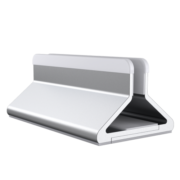 NVV 笔记本支架立式 苹果笔记本电脑收纳架 华为电脑支架铝合金macbook pro桌面竖立直立托架底座NP-4S