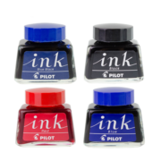 百乐（PILOT）INK-30百乐钢笔非碳素墨水不堵笔 黑红蓝黑色 黑色30ml 1瓶装