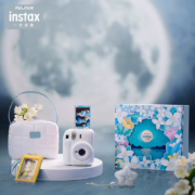 PLUS会员：instax 富士 拍立得相机 月光茉莉 mini12精美礼盒（含10张fafa花边相纸）