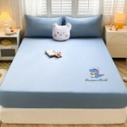 MINISO 名创优品 可水洗床笠床罩 1.8*2m