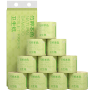 京东百亿补贴：京东京造 竹粹本色 有芯卷纸5层加厚140g*10卷