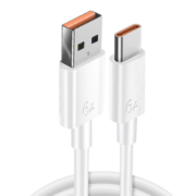 摩力小象 type-c 6A 快充适用兼容华为66W手机充电线数据线 华为系列 1m