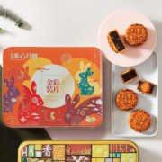 香港美心 金装彩月 月饼礼盒（6饼6味）420g 109元包邮
