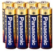 京喜特价版：Panasonic 松下 5号碱性干电池 1.5V 8节