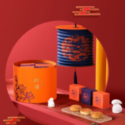 超级补贴：全聚德 仿膳花好月圆月饼礼盒12饼7味960g
