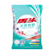 马头天然皂粉护衣护色低泡易漂天然椰油精华留香持久可机洗手洗内衣洗 天然皂粉1.688kg*1袋