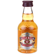 芝华士（Chivas）洋酒 12年苏格兰威士忌 50ml