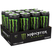 限广东：可口可乐Monster 魔爪劲爆能量 维生素功能饮料 330ml*12罐*2件
